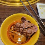 焼肉 腰塚 - 上ももすき焼き