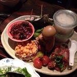 夏の前菜セット　2014年７月