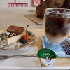 ごきげんchachacha。 - バスクチーズケーキ、カフェオレ(ICE)