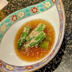 日本橋 - オクラの酢の物