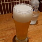 洋食工房 陶花 - アサヒスーパードライ（中生）