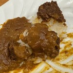 カレー屋 パクパクもりもり - 最終盤ルー残量