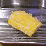 てんぷら 深町 - 【ランチ No.2@税込1,7500円】とうもろこし │ 野菜は計5種