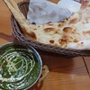 SRIJANA - Aセット＠790円（ほうれん草チキン 中辛）