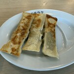 極濃タンメン イチラク - 餃子セットの餃子