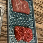 焼肉 ジャンボ - ハツ、ハラミ