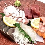 魚屋 めのじ - 造り5種盛り