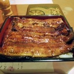 司 - 肉厚のうなぎです。