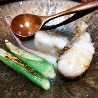 鉄板焼さわふじ - アカマチと沖縄県産野菜