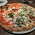 PIZZERIA & BAR NOHGA - 料理写真:マルゲリータと帆立バターのハーフ&ハーフ