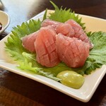 自家製麺 麺や ひなた - キハダマグロ 600円