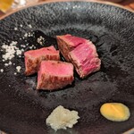 鳥茂 - サーロインとイチボ