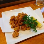 ななくさ食堂 - 小ヤリイカの唐揚げ