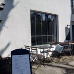 こがさかベイク  - テラス席もありました