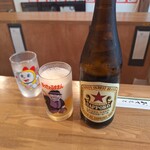 柳井町ウヰンドミル食堂 - 瓶ビール