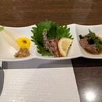 あじわい酒房あづま - 突出し３種