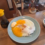 柳井町ウヰンドミル食堂 - ハムエッグ
