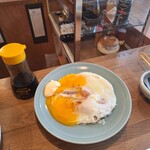 柳井町ウヰンドミル食堂 - ハムエッグ