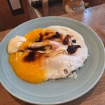 柳井町ウヰンドミル食堂 - ハムエッグ