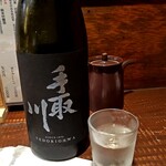 酒と食遊人 みなと - 手取川山廃純米大吟醸原酒