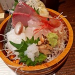 酒と食遊人 みなと - 刺身桶盛り