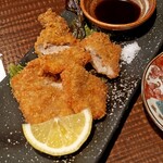 酒と食遊人 みなと - 能登豚ヒレカツ　塩レモンで