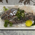 おさしみの店 魚七 - 鯵刺身