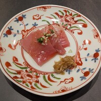 鮨 長島 - メジマグロつまみ