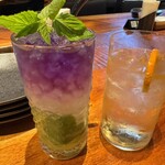 GINGER GRASS modern thai vietnamese - シークワーサーのモヒートとグレンモーレンジイ.オリジナル.ハイボール