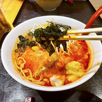 超純水採麺 天国屋 - ワカメ