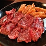 紅梅園 - H.26.9.2.夜 上ハラミ + 上ミノ