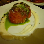 Borda Berri - マヨネーズソースとガーリックが濃厚、ツナ入りトマトサラダ