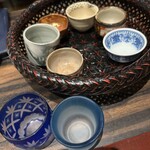 割烹 清風 - おチョコは好きなものを選択