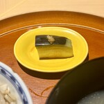 銀座 しのはら - 茄子の香の物