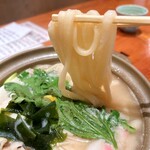 さぬきや - かきの京みそ仕立 味噌煮込みうどん