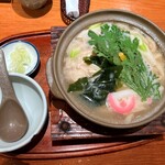 さぬきや - かきの京みそ仕立 味噌煮込みうどん