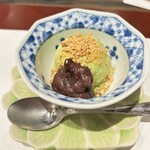 割烹 清風 - ずんだアイス