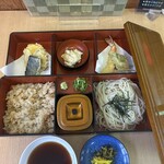 つづらそば - 山吹定食　1,750円