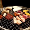 カシワヤ - 焼いてる。