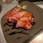 東灯 - マグロの3種盛り