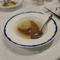 開化亭 - 鮑のステーキ&蒸しパンが1番美味しかった！フカヒレステーキ。小学生のギャルと２人デートで来ました。帰りに金華山の夜景見て帰って来ましたー♪ 感動してました。