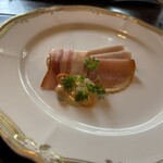 グルマンズ和牛 - ハム盛り合わせ（ロースハム、生ハム、ベーコン）