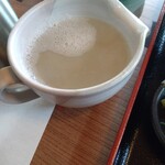 蕎麦蔵めぐみ - そば湯