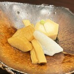 酒亭 田中 - 漬物合わせ