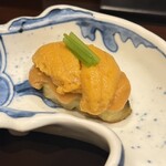 酒亭 田中 - 雲丹茄子