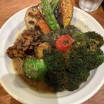 スープ・カレー・イシバ - ブロッコリートッピング