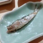 温石 - 小鰯を軽く炊きました