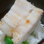 温石 - 太刀魚のアップ。この個体の脂は抜群にうんまい