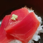 温石 - 赤身漬けのアップ