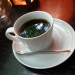 Karon Kohi Sabou - セットのフレンチコーヒーです。